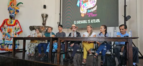  Realizan autoridades, presentación oficial de cartelera del Carnaval Yautepec 2025