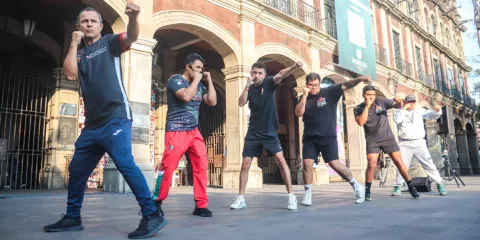 Indem llevó a cabo la activación física en la capital del estado.