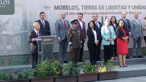 Estados Unidos y los retos, pide JSB en el aniversario de nuestra Constitución