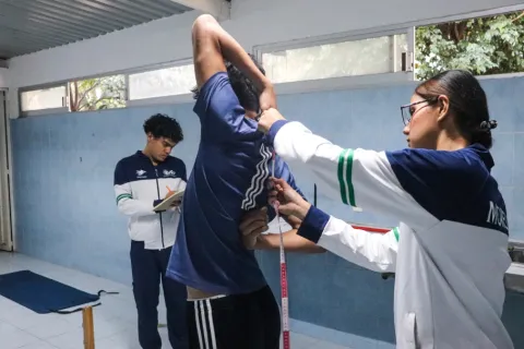 Deportistas realizan evaluaciones deportivas previo a sus eliminatorias