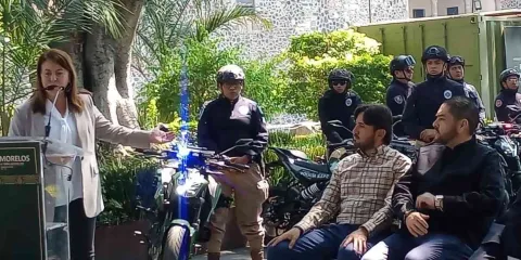 Entrega Margarita 24 motocicletas a la Policía Turística