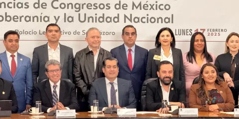 Asiste Presidenta del Congreso de Morelos al Primer Encuentro de Presidencias de Congresos de México por la Soberanía y la Unidad Nacional