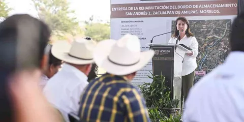 Entrega gobierno de Morelos obras hídricas que abonan al bienestar social