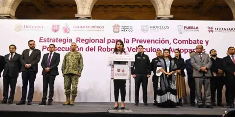 Fortalece Margarita González Saravia coordinación regional para la prevención del robo de vehículos 