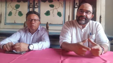 Emilio Álvarez Icaza y Amado Avendaño, integrantes de la coordinación nacional de “Somos MX 