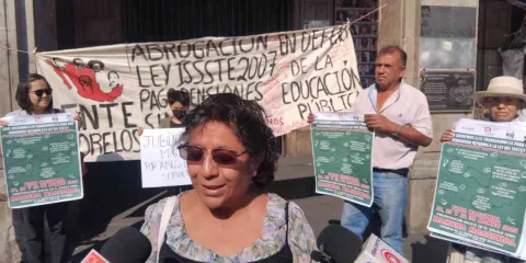 Llama la CNTE a paro contra Reformas a la Ley del ISSSTE