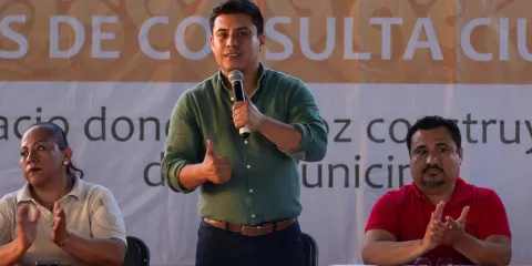  Encabeza Marco Cuate foros de participación ciudadana en Axochiapan 