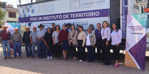 IMM y Hueyapan suman acciones para la erradicación de la violencia contra la mujer