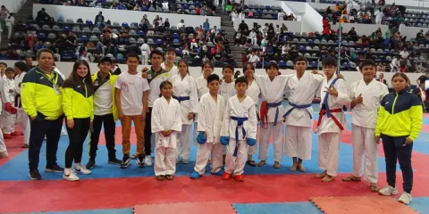 Atletas representaron a Morelos en el evento de preparación. 