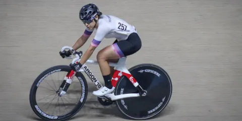 Natalia Rodríguez competirá en ciclismo de pista.