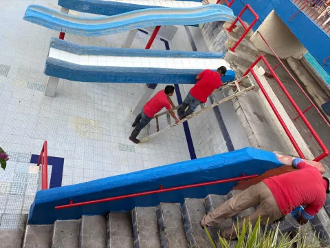 Se prepara balneario Agua Hedionda para periodo vacacional de Semana Santa 