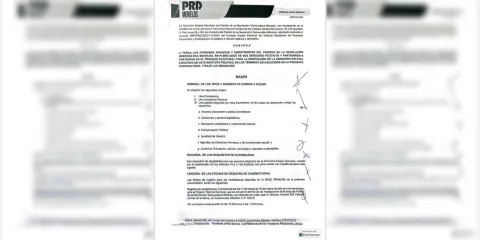 PRD Morelos convoca a renovación de dirigencia
