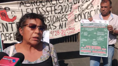 Llama la CNTE  a paro contra Reformas a la Ley del ISSSTE