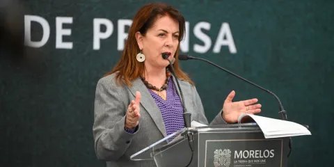 Margarita González Saravia, Gobernadora de Morelos