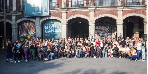 Previamente realizaron actividades referentes al boxeo en diversos puntos del estado.
