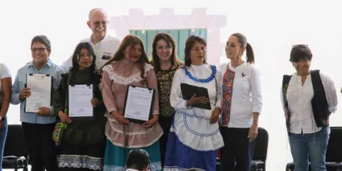 Encabezan Claudia Sheinbaum y Margarita González Saravia, la conmemoración por el CVI aniversario luctuoso de Zapata