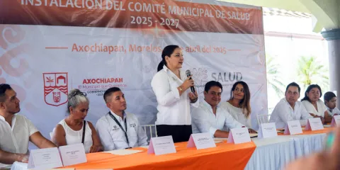 En Axochiapan, instalan Comité de Salud