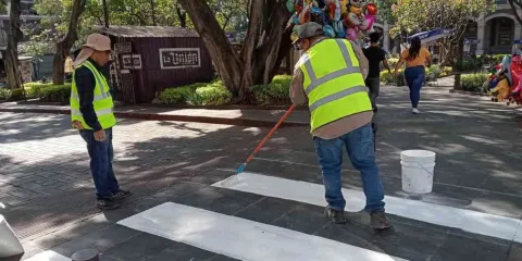 Ayuntamiento de Cuernavaca refuerza belleza de la ciudad con el programa integral de limpieza 
