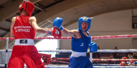 Edu Aranda, seleccionado morelense en peso gallo (52 kg).