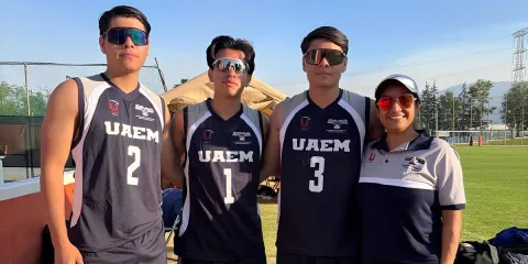 Carlos Padilla, Iván Padilla y Alan Barajas son los representantes de la UAEM.