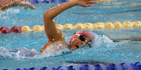 Paulina Alanís logró medalla en dos pruebas.