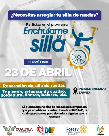 Llega a Cuautla programa "Enchúlame la silla" 