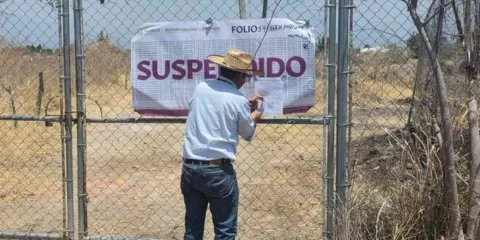 Interviene Secretaría de Desarrollo Sustentable en mina de Tezontepec