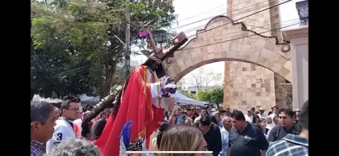 Toma las calles de Jiutepec, la fe popular en Semana Santa