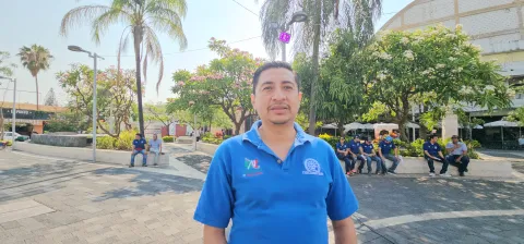 En el día del trabajo, exigen integrantes del Sindicato de Telefonistas de la República Mexicana mejores condiciones laborales 