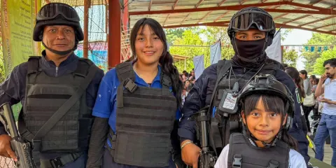 Realiza ayuntamiento de Yecapixtla y autoridades militares Feria de la Prevención en la comunidad de Achichipico