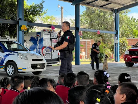Con éxito, finaliza primera etapa del programa "Policía Amigo" en escuela Lázaro Cárdenas de Cuautla 