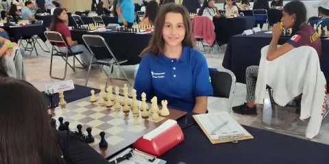 Ajedrecista representa al estado en competencia continental.