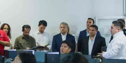 Cuernavaca fortalece lazos internacionales en seguridad con empresarios de Jiangsu, China