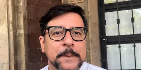 Jorge Barrera Toledo, encargado de la Coordinación de Movilidad y Transportes Morelos