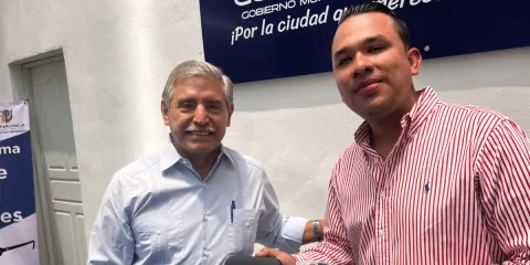 Para José Luis Urióstegui Salgado, parte de sus compromisos es dignificar la base trabajadora del Ayuntamiento 