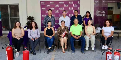 Capacitan en primeros auxilios a brigada interna de PC del IMM