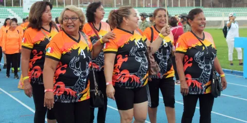 Inauguran en Oaxtepec evento deportivos para adultos mayores