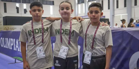 Aaron Zúñiga García, María José Pineda Gómez, y Aldo García Castro competirán en Tlaxcala.
