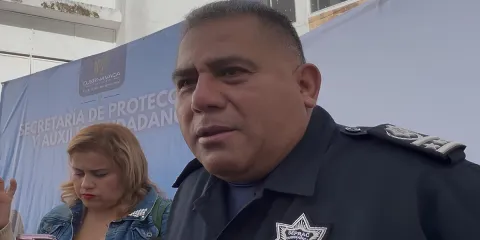 Guillermo García Delgado, titular de la Secretaría de Protección y Auxilio Ciudadano de Cuernavaca (SEPRAC)