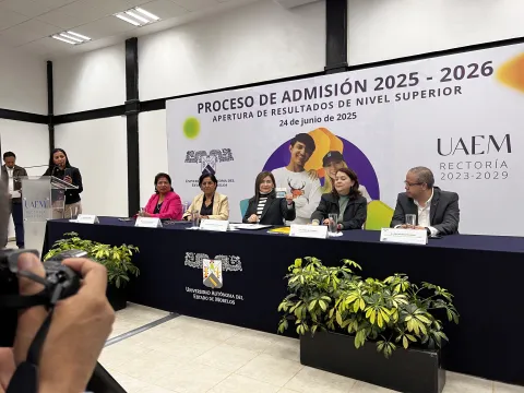 Da a conocer UAEM resultados del examen de admisión 2025