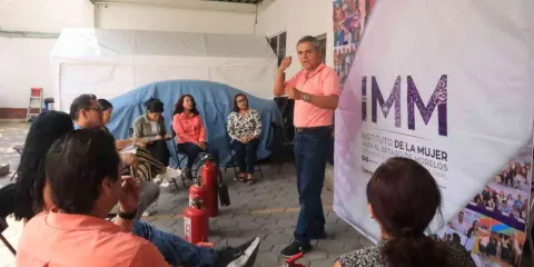 Refuerza IMM su seguridad interna con capacitación contra incendios