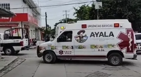 Dos personas sin vida en ataque armado en comunidad de Apatlaco en Ayala 
