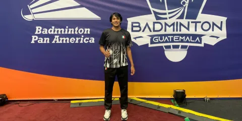 Emiliano Carrera Gutiérrez, compite en el Torneo Panamericano Junior.
