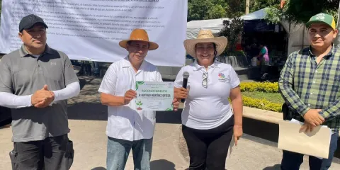 En Yecapixtla, líderes religiosos realizan jornada de reforestación