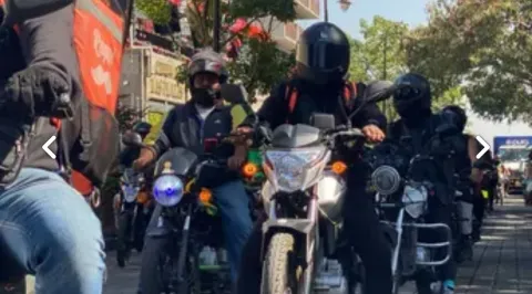 Exigen repartidores de plataforma en Cuernavaca desprivatizar los corralones