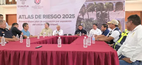 Presentan en Cuautla Atlas de riesgo 2025 