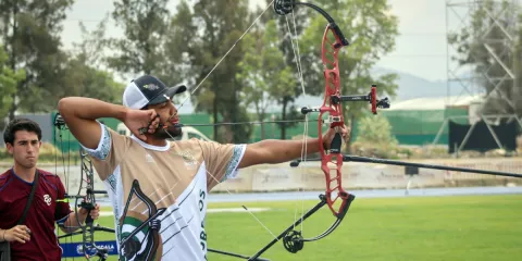 Máximo Méndez, destacado arquero morelense.