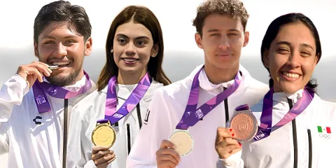 Los cuatro morelenses lograron medalla en los Juegos Panamericanos Junior de Asunción.