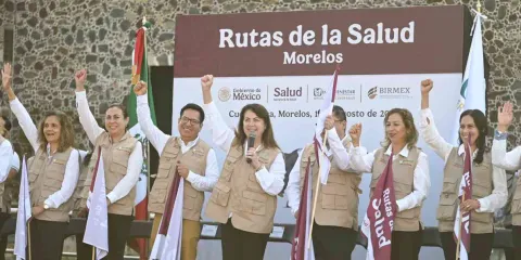 González Saravia da el banderazo de arranque a Rutas de la Salud