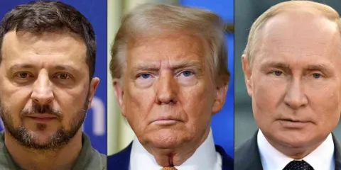 Trump, Putin y Ucrania